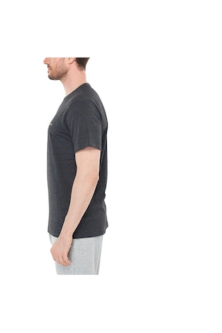 Columbia CSC M Basic Logo Brushed Erkek Kısa Kollu T-Shirt Gri Antrasit Melanj