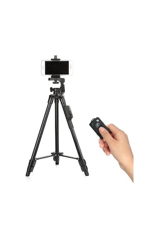 Yunteng Vct 5208 Kumandalı Telefon Tripod 125 Cm