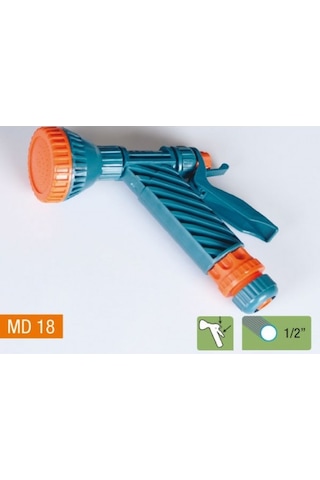 Medalyan 1/2 Hortum Tetikli Süzekli Tabanca Bahçe Araç Yıkama