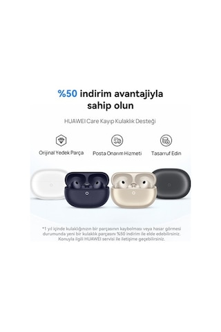 Huaweı Freebuds Pro 5 Kum Beji Tws Kulak İçi Bluetooth Kulaklık, Çift Sürücülü Yapay Zeka Gürültü