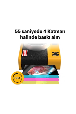 Kodak Mini Shot 2 Era Filmli Fotoğraf Makinesi + 30'lu Baskı Seti