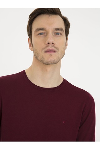 Cacharel Erkek Bordo Kazak /triko 50230646-vr014 Kırmızı