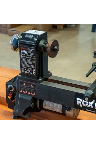 Row Wood 0179 750 W Devir Ayarlı Ahşap Torna Makinesi