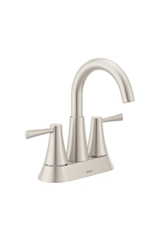 Moen 84022srn Ronan İki 4 "centerset Modern Musluk, Push-down Dre Diğer