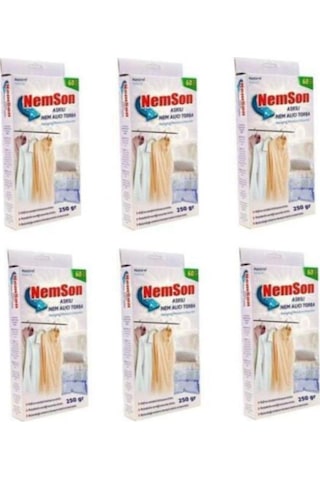Saban 6 Adet Nemson Nem Alıcı Askılı