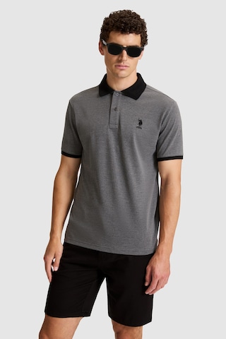 U.s. Polo Assn. Erkek Antrasit Melanj Tişört Basic 50326978-vr081