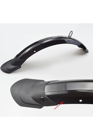 20 '' 14 '' Katlanır Bisiklet Çamurluk Seti V Fren Bisiklet Çamur Muhafızları 14 Inç Siyah