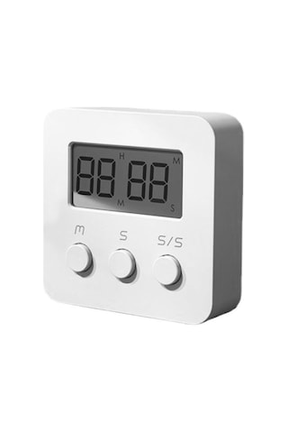 Küçük Ekran Mini Elektronik Mutfak Saati Zamanlayıcı thr358