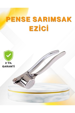 Metal Sarımsak Ezici Ergonomik Tutma Ve Güçlü Presleme - Lisinya Altın