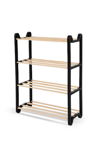 Na-03 Ahşap Ayakkabılık Kaliteli Masif Çam Çubuk Ahşap Ahşap