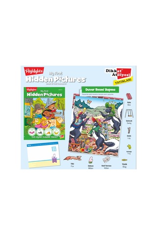 My First Hidden Pictures (ilk Gizli Resimlerim) 4’lü Set