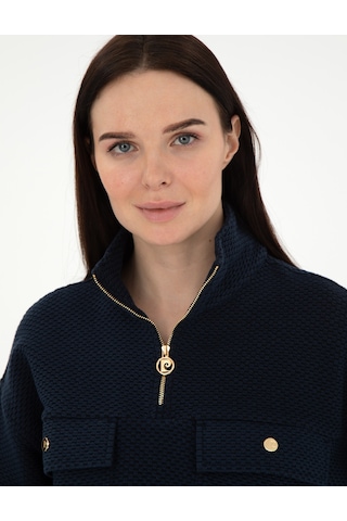 Pierre Cardin Kadın Lacivert Sweatshirt 50297853-vr033 Lacivert