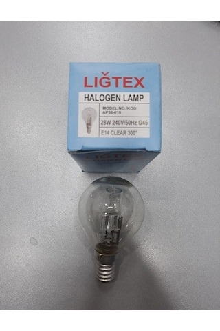 Fırın Ampulü E-14 Duylu 28 Wat 300Derece Isıya Dayanıklı Ampul