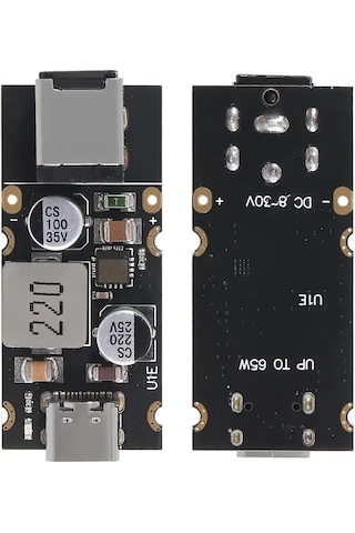 Pd65w Type-c Usb Qc3.0 5v 9v 12v 20v Hızlı Şarj Modülü 2.1x5.5 Jack-4965