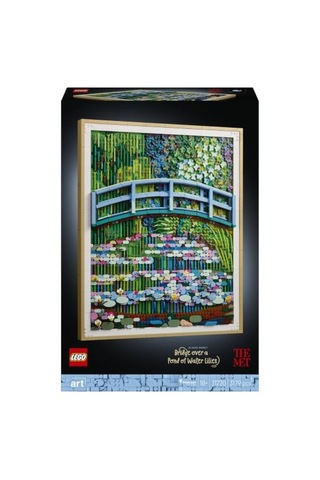Lego Art Claude Monet Nilüfer Gölü Üzerinde Köprü 31220
