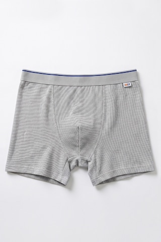 Just Inner Erkek Pamuklu Boxer Pike Kumaş Ergonomik Tasarım 137001 Gri