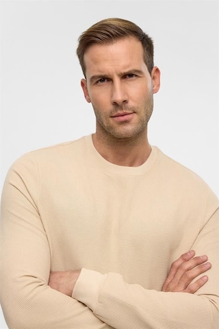Süvari Bej Regular Bisiklet Yaka Sweatshirt Tr2013700460-bj3 Bej