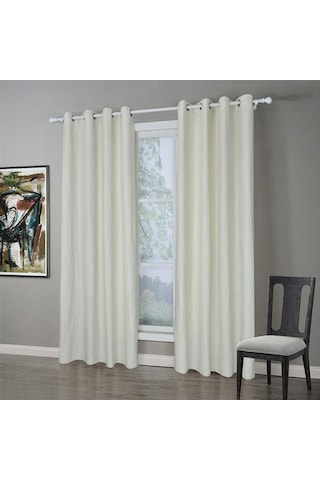 Novahub Kahve Süet Kadife Kalın Gölge Perdeler - Oturma Odası-yatak Odası Kumaş Karartma Kahverengi