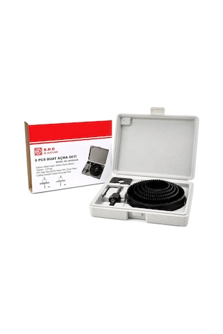 B.h.d El Aletleri Bhd Bhd-00264 Buat Açma Panç Seti 64-73-89-102-127mm 8in1 Pls Metal Ahşap Pvc diğer