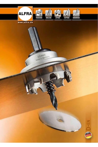 Alfra Tct Paslanmaz Panç 60.0mm Kısa Tip