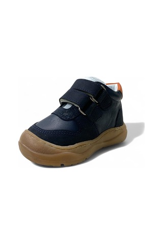 490 Bebek Deri İlk Adım Bot Lacivert