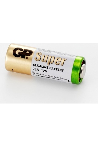 23a 12v Alkalin Spesifik Pil 1 Adet Gp Gp23a-C5 Siyah