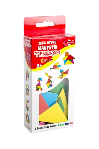 Diytoy Tangram Seti Manyetik Bloklar