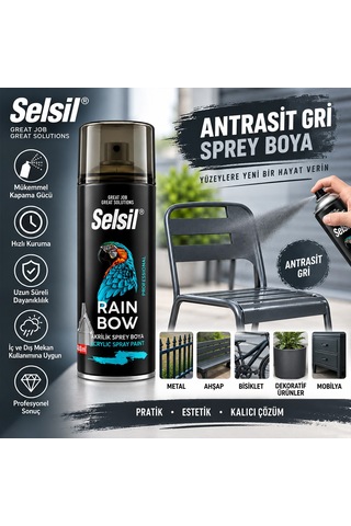 Antrasit Gri Sprey Boya 400 Ml