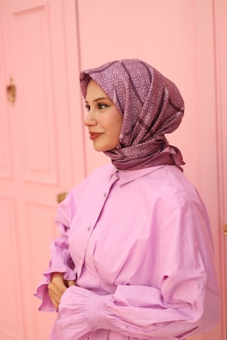Silk Home Shiny Eşarp Pembe Pembe
