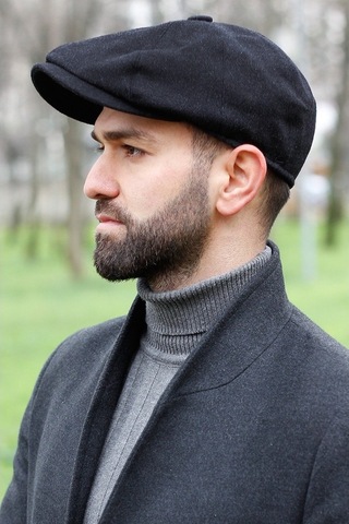 Eleven Markets Peaky Blinders Model Kasket Kaşe Kumaş