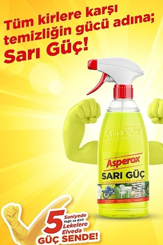 Sarı Güç 1 Lt Sprey 2 Adet