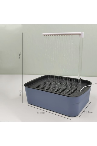 Papağanlar İçin Özel Otomatik Elektrikli Banyo Duş Yıkama Lavabosu