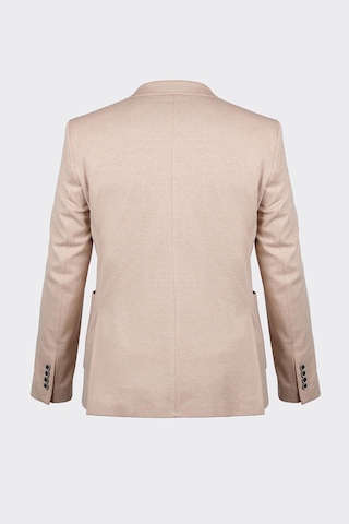 Bej Casual Slim Fit Bi-stretch Ceket Bej