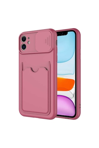 Apple Uyumlu iPhone 11 Kilif ?Zore Kartix Kartlik Bölmeli Kilif 499853788