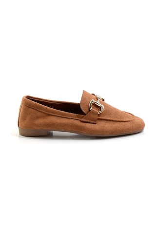Bambi Taba Kadın Loafer Ayakkabı K01688011002 Taba