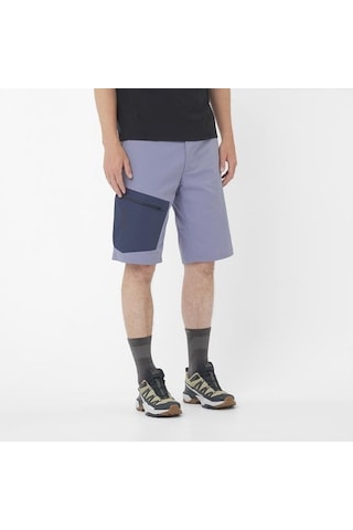 Salomon Outerpath Utılıty Short M Blue Granıte/blue Nights/ Erk Şort Lc2481800 Mavi