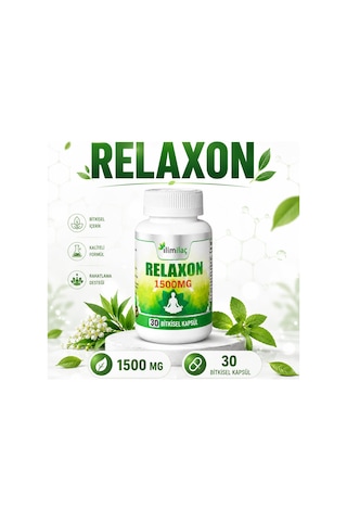 Relaxon 1500 Mg 30 Bitkisel Kapsül Relaxon Takviye Edici Gıda