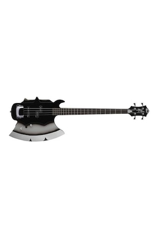 Cort Gs Bass Axe2bk Gene Simmons Signature Balta Bas Gitar Profesyonel/koleksiyon İkonik Balta Tasarımı, Güçlü Mighty Mite Manyetikler Ve Özel Tasarım Çanta Dahil