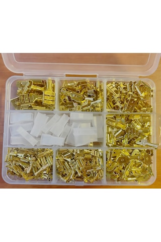 Maasco 490 Parça Sarı İzolesiz Terminal Dışı Ve Erkek Seti