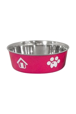 Lion Psb-110 Çelik Kedi Ve Köpek Mama Kabı 470 Ml Karışık Renkli