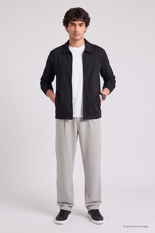 Tommy Life Siyah Rahat Form Erkek Ceket - 88494
