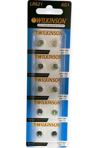 Wilkinson Alkalin Lr621 Ag1 10'lu Pil