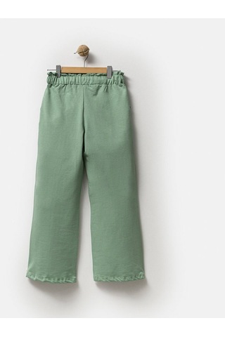 Overdo Kids Kız Çocuk Taş Baskılı Beli Lastikli Bol Paça Eşofman Altı Yeşil