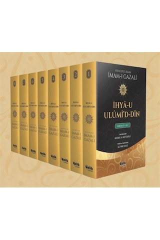 İhya-u Ulumi'd-Din - 8 Cilt Takım - İmam-ı Gazali - Çelik Yayınevi İhya-u Ulumi'd-Din - 8 Cilt Takım - İmam-ı Gazali - Çelik Yayınevi