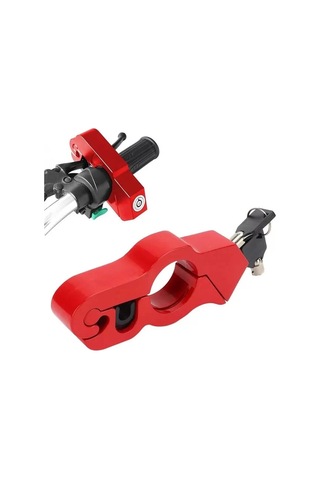 Sh Powermaster Pm-29081 Motosiklet Scooter Elcik Gidon Fren Kilidi Pratik Hırsızlık Emniyet Kilidi Najmaddin