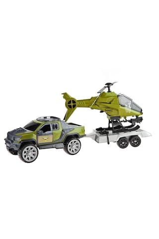 Oyuncak Ranger Helikopter Taşıyıcı Set