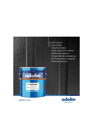 Adolin Hammerton Gümüş Boya 2.5lt