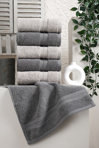 Soft Touch Kitchen %100 Pamuklu 6 Lı El & Yüz Ve Mutfak Havlu Seti 30x30 Cm Antrasit - Gri Gri - Antrasit Soft Touch Kitchen %100 Pamuklu 6 Lı El & Yüz Ve Mutfak Havlu Seti 30x30 Cm Antrasit - Gri Gri - Antrasit