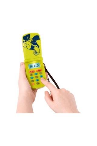 B.toys Hellophone Ses Kayıtlı, Müzikli Telefon - Yeşil