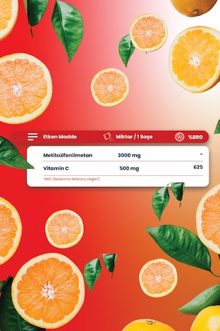 Msm & Vitamin C 30 Saşe